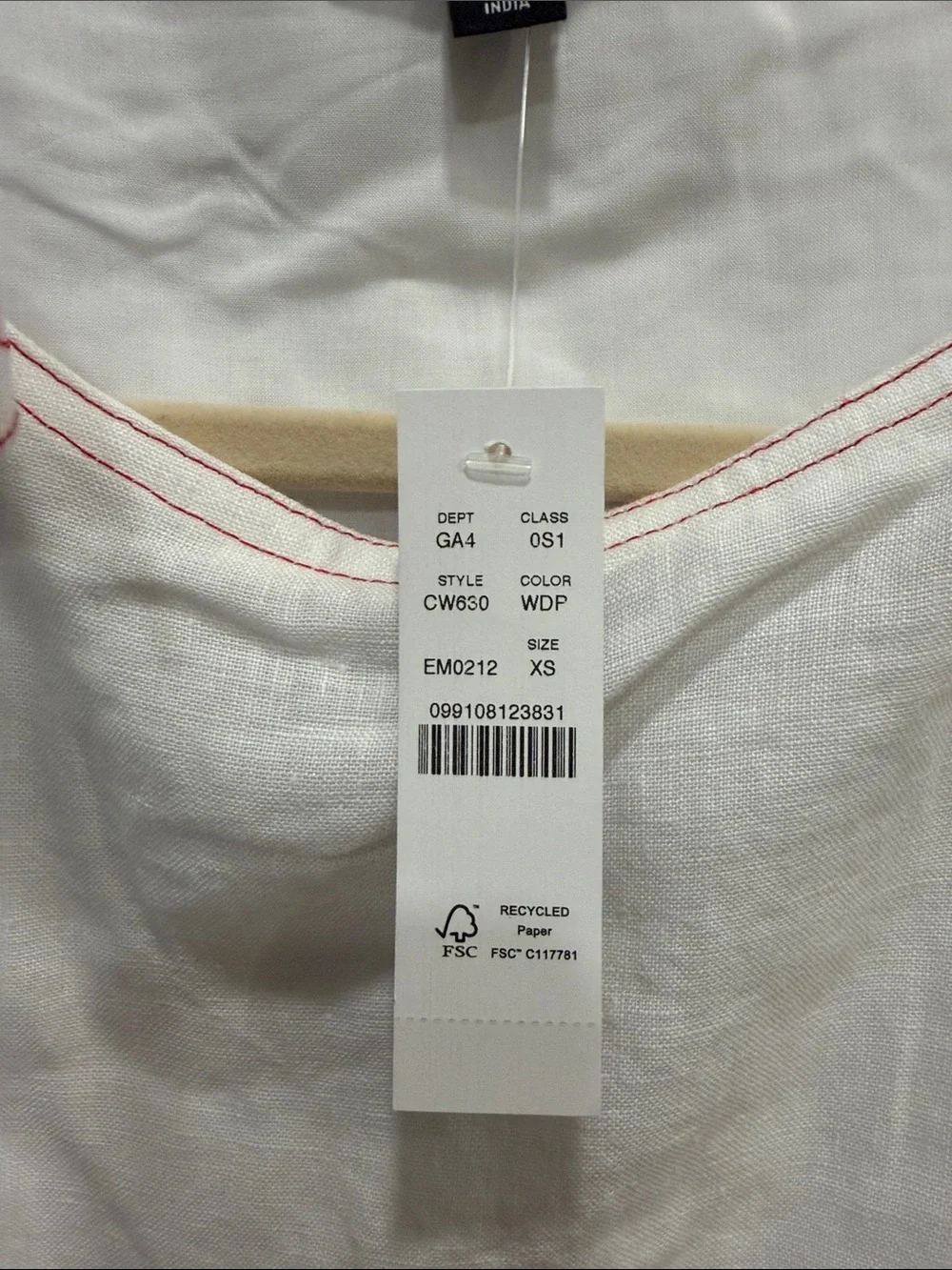 NWT JCREW Linen Embroidered Dress